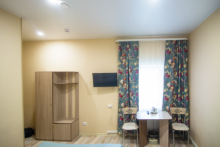 Отель Vega Архангельск Номер стандарт с 1 двуспальной кроватью и 1 односпальной кроватью (3 этаж)-5