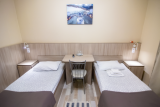 Отель Vega Архангельск Номер стандарт с 2 односпальными кроватями (3 этаж)-8