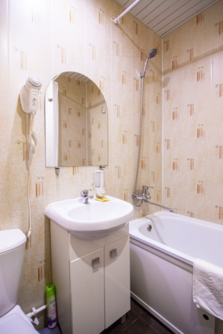 Отель Vega Архангельск Номер стандарт с 2 односпальными кроватями (3 этаж)-9