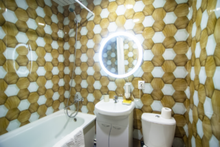 Отель Vega Архангельск Номер стандарт с 2 односпальными кроватями (3 этаж)-12