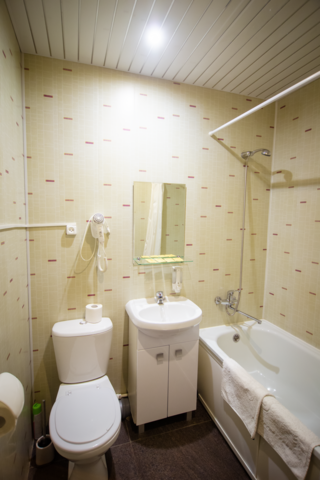 Отель Vega Архангельск Номер эконом с 2 односпальными кроватями-4