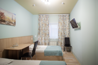 Отель Vega Архангельск Номер эконом с 2 односпальными кроватями-3